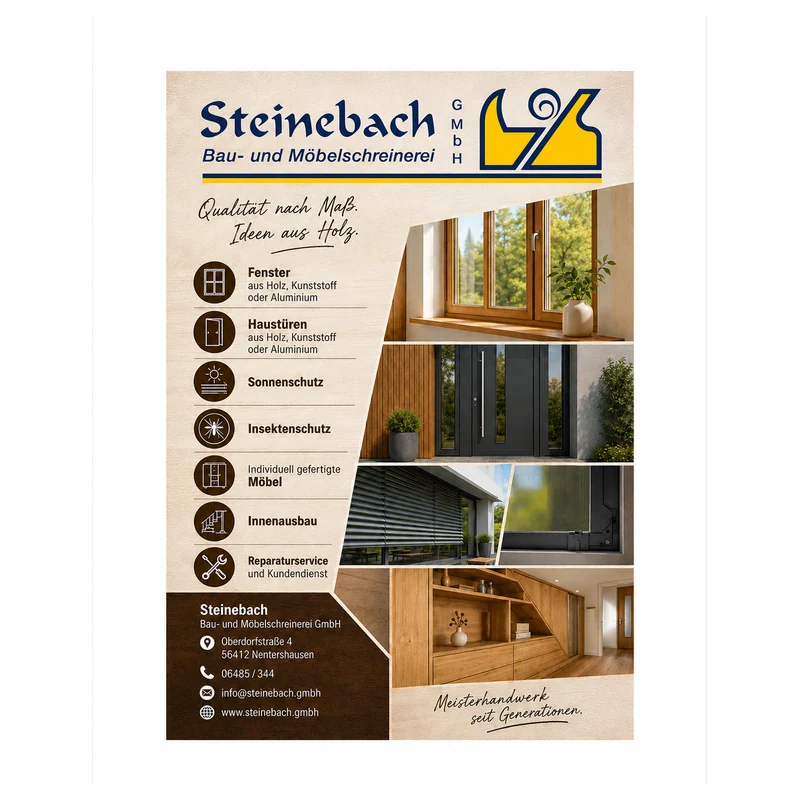 Steinebach Bau- und Möbelschreinerei